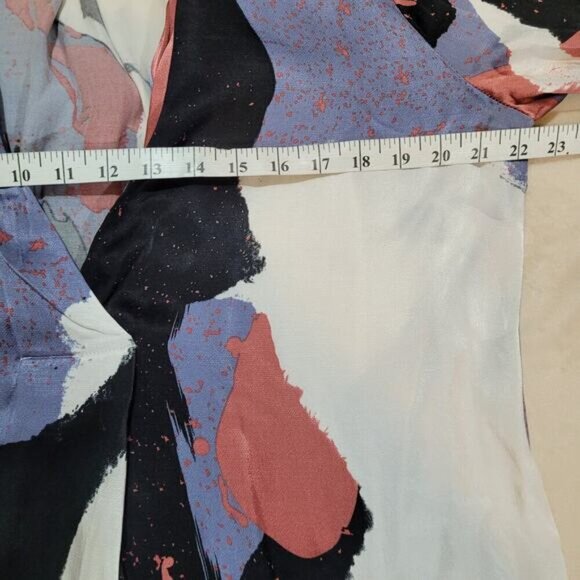 Minimum Paprika Dress in Purple Geometric Print - Size Large‎ - Picture 9 of 12